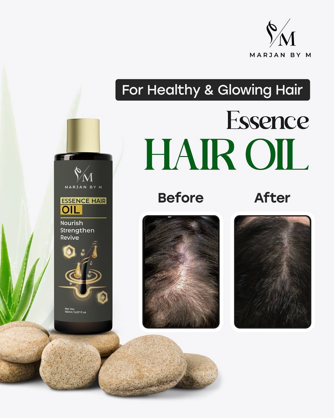 Marjanbym Essence Hair Oil (150ml)