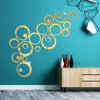 Acrylic Circle Ring Mirror Wall Decor